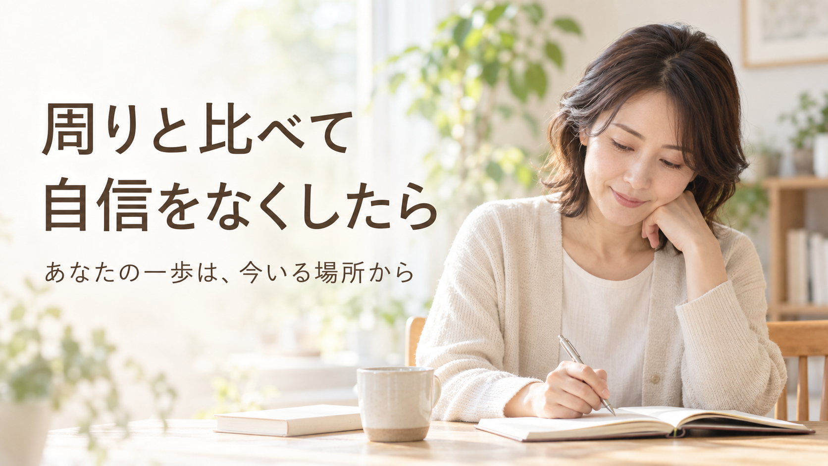 周りと比べて自信がなくなるあなたへ｜カウンセラー起業の最初の一歩